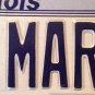 Illinois vanity J MARK 11 license plate Marc John Joe Jack Joseph Markus