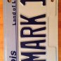 Illinois vanity J MARK 11 license plate Marc John Joe Jack Joseph Markus