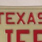 TX vanity CLIFF J CLIFFORD license plate 1978 Clifton Clive Clyff Clift red Dog