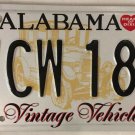 ANTIQUE license plate VINTAGE Classic Car Ford Chevy GM Auto Buick Dodge Lincoln