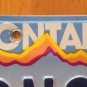 MT vanity SNOW DEMON license plate Devil Ski Snowboard Mountain Weather Yeti Bad