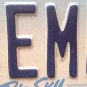 MT vanity SNOW DEMON license plate Devil Ski Snowboard Mountain Weather Yeti Bad