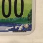 Alabama HANDICAP MOTORCYCLE 00000 PROTOTYPE license plate sample repeating 0