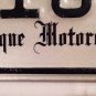 HISTORIC MOTORCYCLE license plate Royal Enfield Norton Ducati Classic BMW 1630