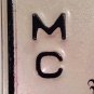 HISTORIC MOTORCYCLE license plate Royal Enfield Norton Ducati Classic BMW 1630