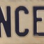 TX vanity VINCE D VINCENT license plate 1982 Vinny Vinnie Vincente Vicenzo Vin