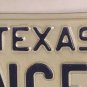 TX vanity VINCE D VINCENT license plate 1982 Vinny Vinnie Vincente Vicenzo Vin