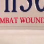 Virginia COMBAT WOUNDED PURPLE HEART license plate Vietnam Iraq Afghanistan War