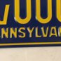 ST SAINT VINCENT COLLEGE BEARCATS ALUMNI license plate Latrobe Benedictine monk
