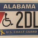 U.S. COAST GUARD USCG license plate Military Coasties Semper Paratus Coastie