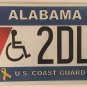 U.S. COAST GUARD USCG license plate Military Coasties Semper Paratus Coastie