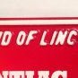 PONTIAC FIRST NIGHT license plate New Year's Eve Illinois Car General Motors GM