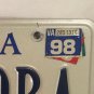 WILDLIFE BASS FISH license plate  Wild Fisherman Angler fishing pole angling