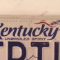 Kentucky vanity TURTLE license plate Slow Wild Animal Wildlife Tortoise