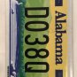 Alabama HANDICAP MOTORCYCLE D08Q PROTOTYPE license plate sample D 08 Q