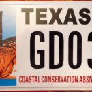 TX WILDLIFE REDFISH license Plate Park Angling Fishing Fisherman fish Gulf Coast