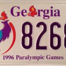 2028 Los Angeles SPECIAL OLYMPICS license plate Games Paralympics IPC