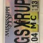 MOTORCYCLE vanity SUZUKI GSXR UP license plate 750 GSX R750 600 GSX-R  250 400