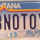 Vanity AIN'T NO TOY license plate Sports Muscle Luxury Car Race Auto Speed Ford