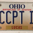 Vanity ACCEPT IT license plate Truth Divorce Age Old job Denial loss LUCAS