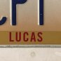 Vanity ACCEPT IT license plate Truth Divorce Age Old job Denial loss LUCAS