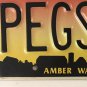 Vanity PEG PEGGY TOY license plate Elizabeth Margaret Margy Pegasus Pegg Marg