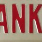 Vanity HANK HENRY license plate Hank 1984 Harry Harold Henrik Henryk Henri Henk