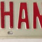 Vanity HANK HENRY license plate Hank 1984 Harry Harold Henrik Henryk Henri Henk