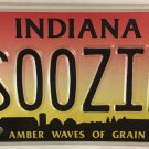 Vanity SOOZIE SUSAN license plate Suzanna Suzan Susannah Suzie Suzy Sue Susana
