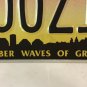 Vanity SOOZIE SUSAN license plate Suzanna Suzan Susannah Suzie Suzy Sue Susana