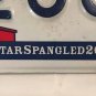 Maryland 1812 license plate QUADRUPLE 0 Zero 0000 repeating number Triple 000 BE