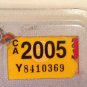 CALIFORNIA United We Stand Vanity JUST BECAUSE license plate Terrorism God 9/11