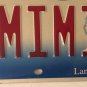 IL vanity MIMI VAN license plate Michele Miriam Noemi Maria Marylin Grandmother