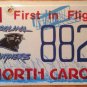 North Carolina Panthers NFL license plate Super Bowl Football Cam Newton MVP QB