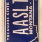 Montana vanity AASLT ASSAULT license plate Attack Rifle Hit Strike Violence Kick