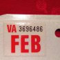 MARYMOUNT UNIVERSITY SAINTS Low Number license plate RSHM Arlington school Rome
