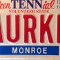 Tennessee vanity FAUR FOR YOUR KEY license plate sports car Ferrari Audi BMW VW