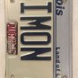 IL vanity SIMON 4 license plate Simone Symon Simonson Szymon Sim Shimon Simeon