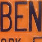 York vanity SHEL BEN license plate Shelley Shelby Benjamin Sheldon Sheila Ford