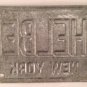 York vanity SHEL BEN license plate Shelley Shelby Benjamin Sheldon Sheila Ford