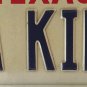 TX vanity AA KIRK license plate 1994 Kirkland Kerk Kirklyn Kirklin Kyrk