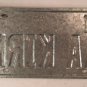 TX vanity AA KIRK license plate 1994 Kirkland Kerk Kirklyn Kirklin Kyrk