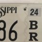 BILOXI INDIAN license plate Tribe Tunica Nation Native American Tribal Low #386