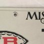 BILOXI INDIAN license plate Tribe Tunica Nation Native American Tribal Low #386