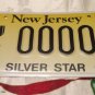 New Jersey SILVER STAR medal license plate War Combat Valor Military Decoration