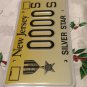 New Jersey SILVER STAR medal license plate War Combat Valor Military Decoration