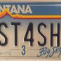 Vanity JUST FOR SHOW off license plate Classic Muscle Car historic Drive  Real