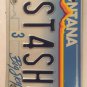 Vanity JUST FOR SHOW off license plate Classic Muscle Car historic Drive  Real