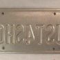 Vanity JUST FOR SHOW off license plate Classic Muscle Car historic Drive Real
