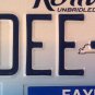 Vanity DEE VYN DEVINE license plate Dorothy Diane Delia Denise Vyncent Vinny